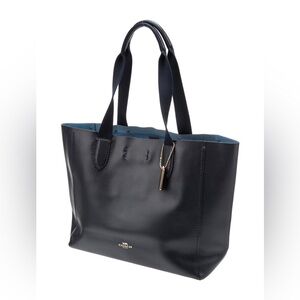 COACH Leather Navy Purse